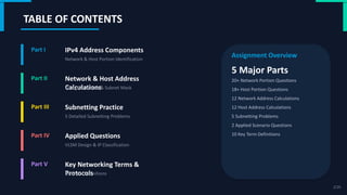 Comprehensive IPv4 Addressing and Subnetting Techniques for Network ...