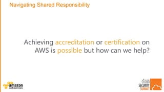 CSS17: DC - The AWS Shared Responsibility Model in Practice | PPTX
