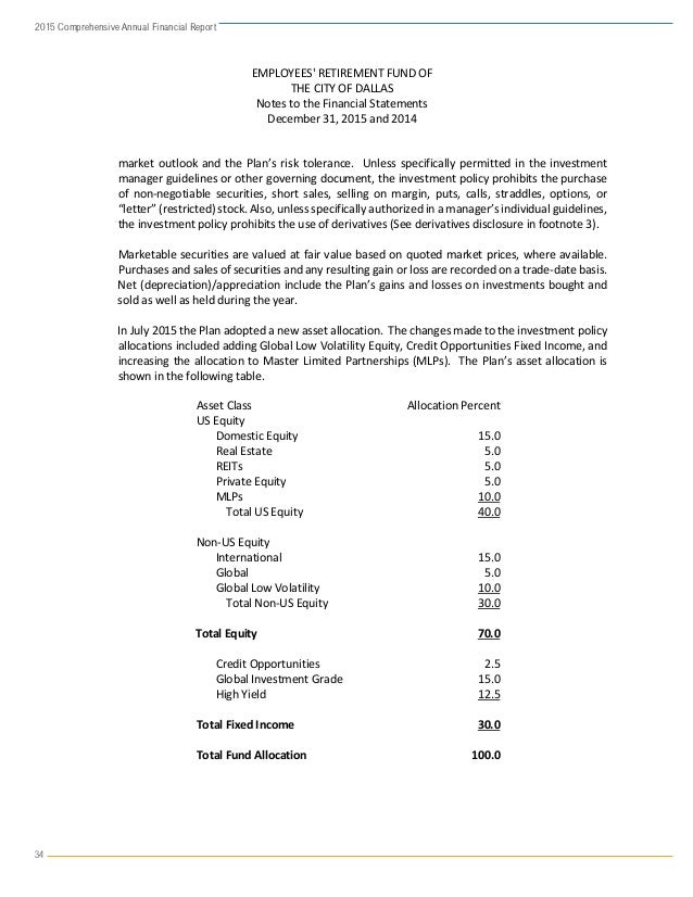 Stock options footnote disclosures