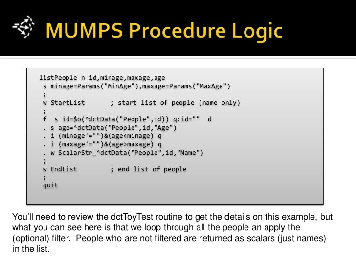 dcDB Overview of Stored Procedures