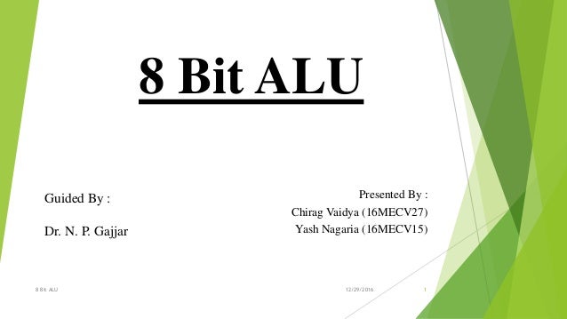 8 bit alu