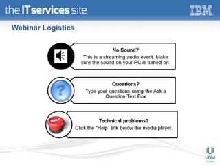 Webinar Logistics
 
