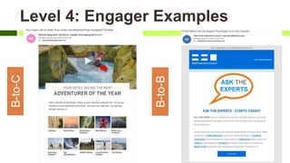 Level 4: Engager ExamplesB-to-C
B-to-B
 