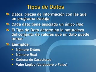 Fundamentos de Programacion | PPT
