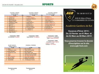 Echo du Bassin de Décembre