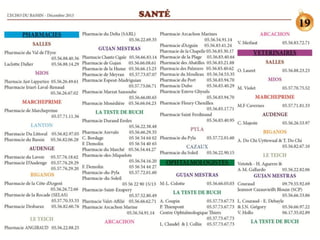 Echo du Bassin de Décembre