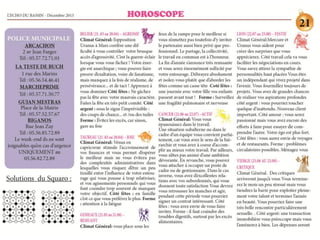 Echo du Bassin de Décembre