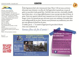 Echo du Bassin de Décembre