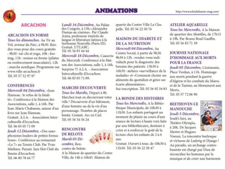 Echo du Bassin de Décembre