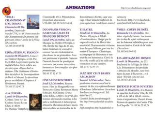 Echo du Bassin de Décembre