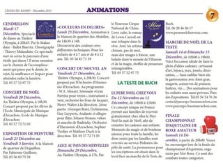 Echo du Bassin de Décembre