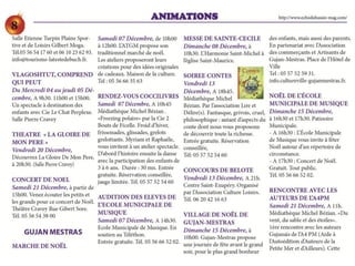 Echo du Bassin de Décembre