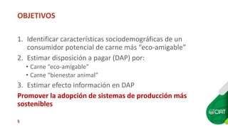 Sellos de carne eco amigable y de bienestar animal: están los consumidores de Cali dispuestos a pagar más?