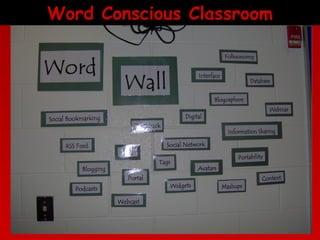 Word Conscious Classroom

 