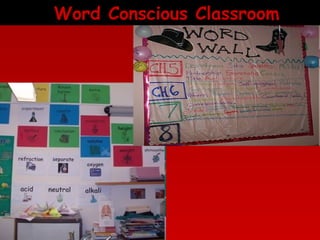 Word Conscious Classroom

 