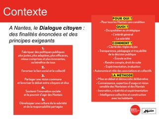 Dialogue citoyen - point d'étape - Avril 2016 - Nantes