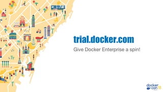 Give Docker Enterprise a spin!
trial.docker.com
 