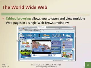 CH. 2 The Internet and The World Wide Web | PPTX