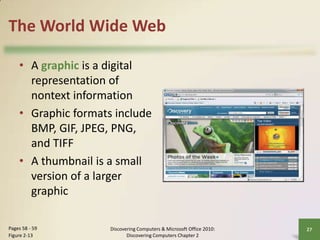 CH. 2 The Internet and The World Wide Web | PPTX