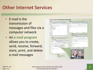 Webmail In Computer Network CH. 2 The Internet and The World Wide Web | PPTX