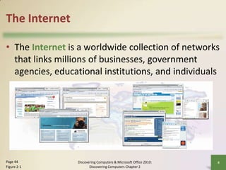 CH. 2 The Internet and The World Wide Web | PPTX