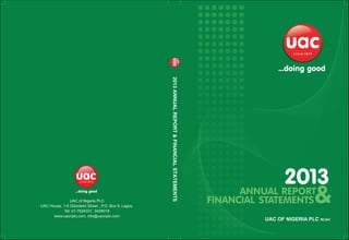 Uac annual report 2013
