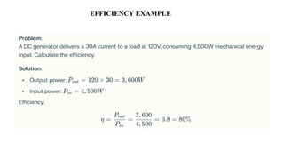 EFFICIENCY EXAMPLE
 