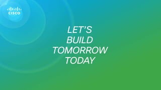 DEVNET-1115	Learning@Cisco: Developers + IT Professional: The Future of the IT Workforce