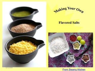 Flavoured Salts