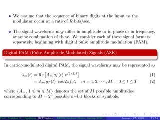 Digital communication digital modulation methods | PDF
