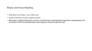 Ductal carcinoma in situ breast- management and pathology | PPTX