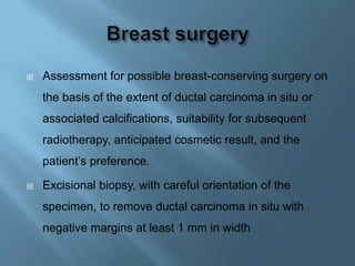 Ductal carcinoma in situ | PPTX
