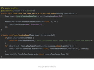Copyright@2021 Teddysoft
 