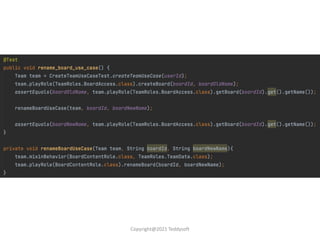 Copyright@2021 Teddysoft
 