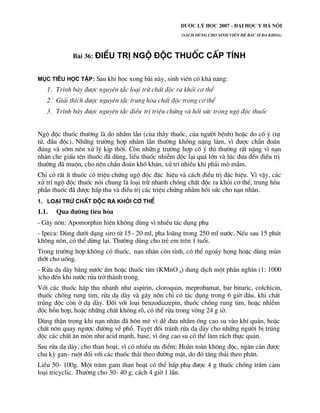 Dược lí học y hà nội