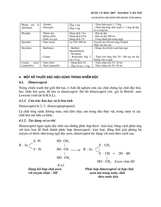 Dược lí học y hà nội