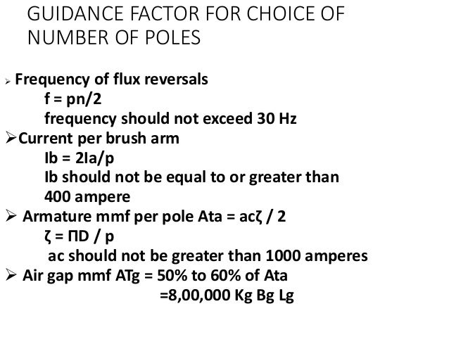 Unit Ii Design Of Electrical Machines