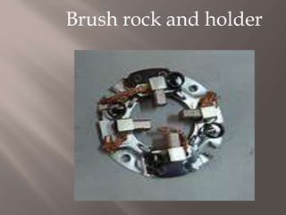 Brush rock and holder
 