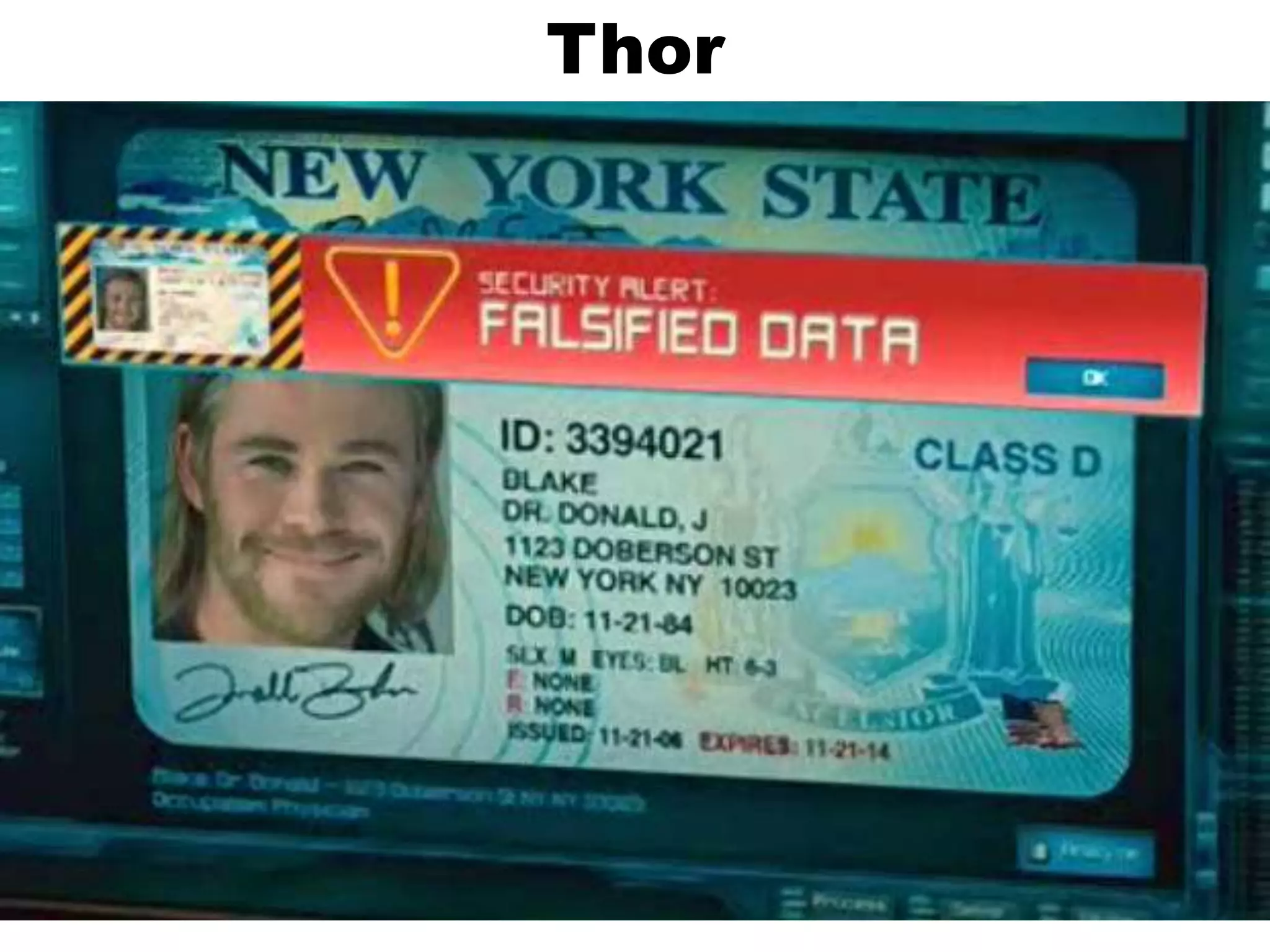 Thor
 