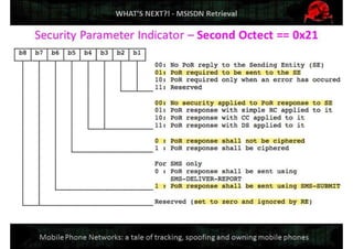 Mobile Network Security: a tale of tracking, spoofing and owning mobile phones. Defcon Moscow. OpenBTS & IMSI-catcher.
