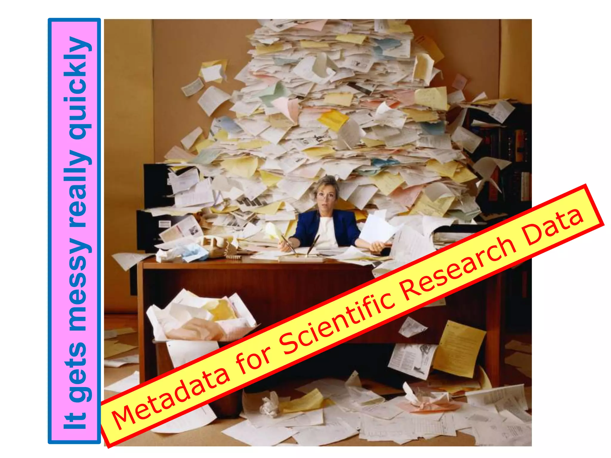 It gets messy really quickly
 