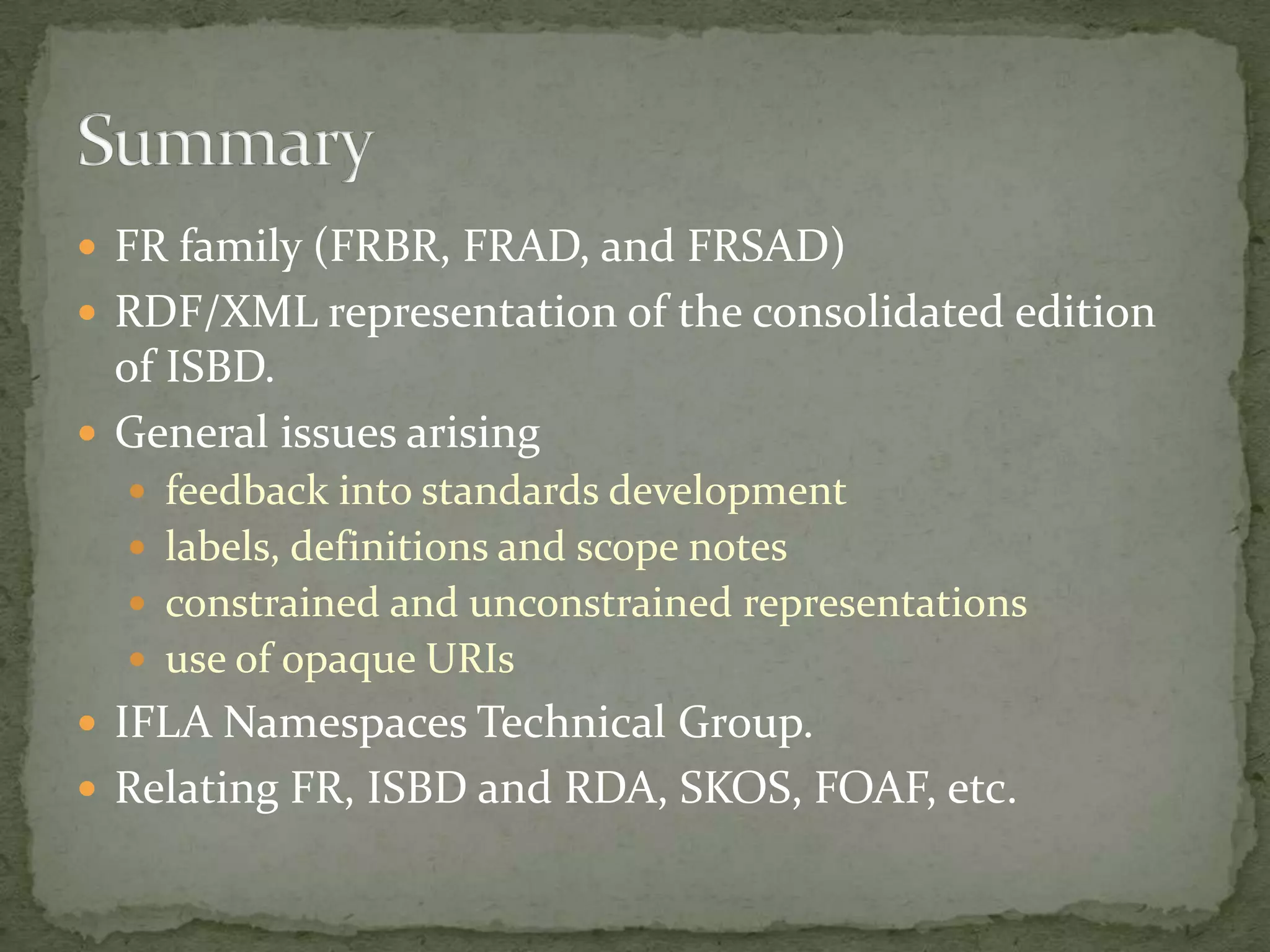 10/22/10DC-201036ID=23456 hasPlaceOfPublication “New York”ID=23456 hasPublisher “Delacorte Press”ID=23456 hasPublicationDate “1987”