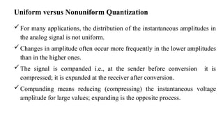 Uniform Signal DC MODULE 3 PPT from the data communicatiobs | PPTX