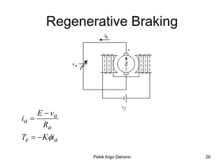 Regenerative Braking




     E  va
ia 
      Ra
Te   Kia

              Pekik Argo Dahono   26
 