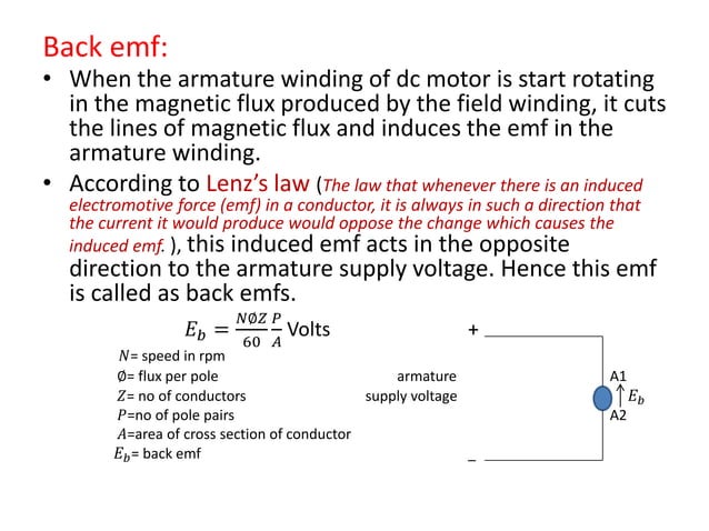Dc motor