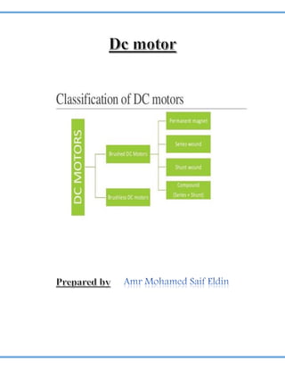 Dc motors | PDF
