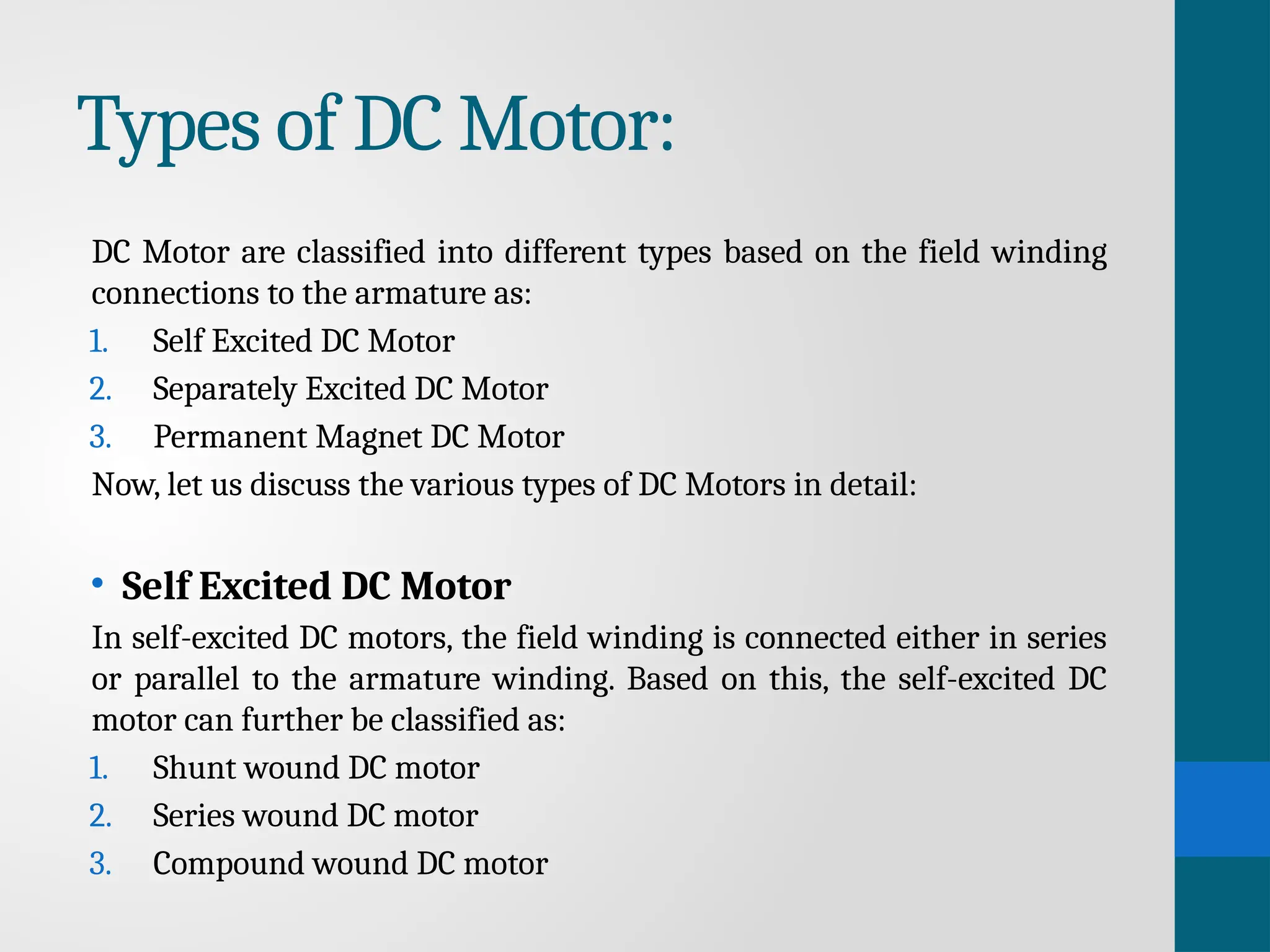 Technology Dc Motor DC Motor electrical technology electrical engineering | PPTX