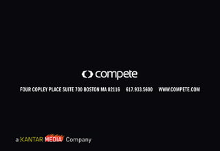 FOuR cOplEY plAcE SuITE 700 BOSTON mA 02116   617.933.5600   www.cOmpETE.cOm
 