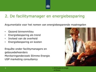 7Vergelijking energiegebruik zorginstellingen
