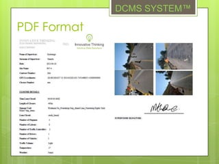 Dcms system™ presentation | PPTX